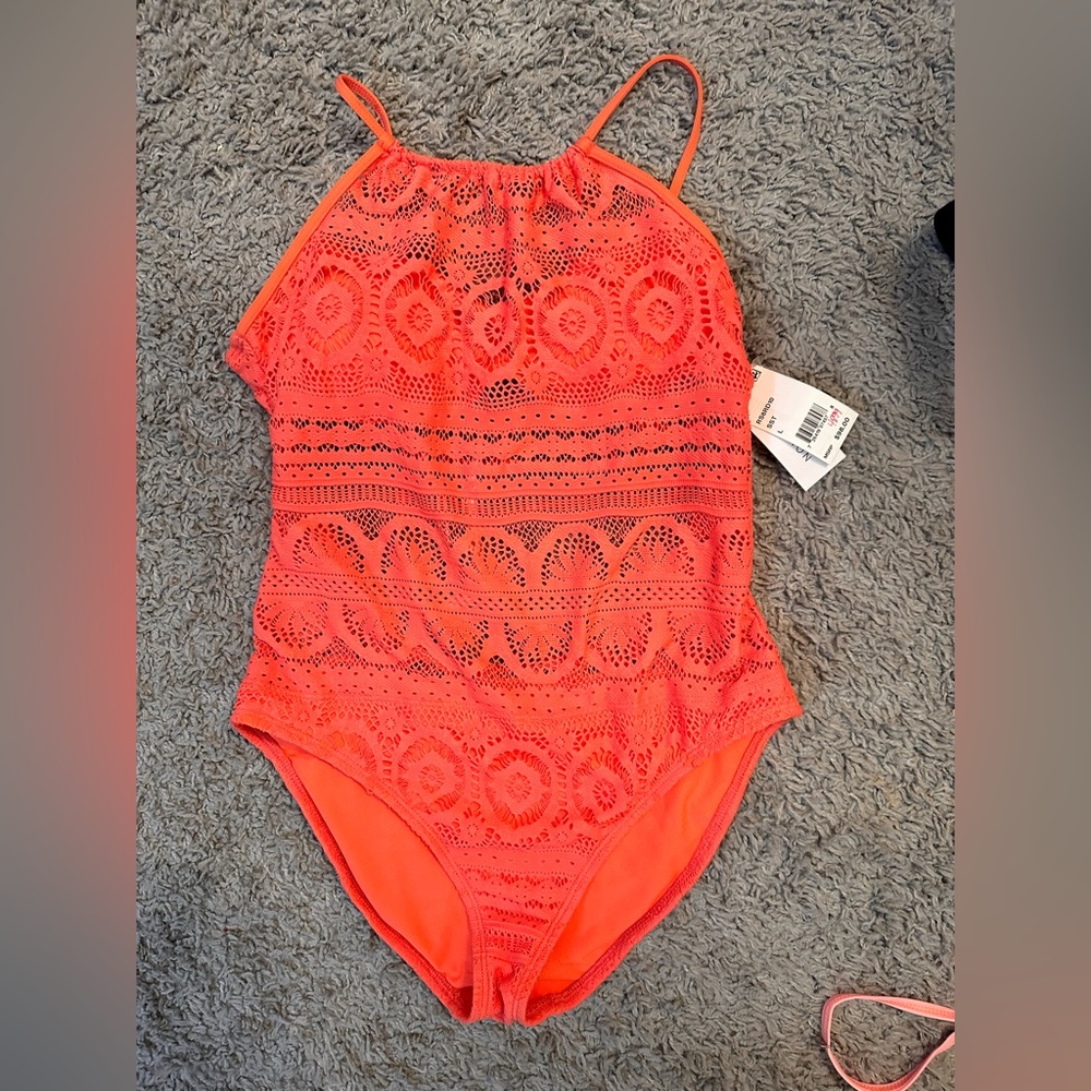 Kenneth Cole Reaction One Piece Monokini Size Large